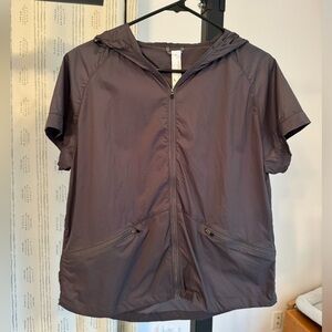 Oiselle Run Poncho. Black Size M.